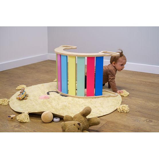 Fa montessori hinta - szivárvány