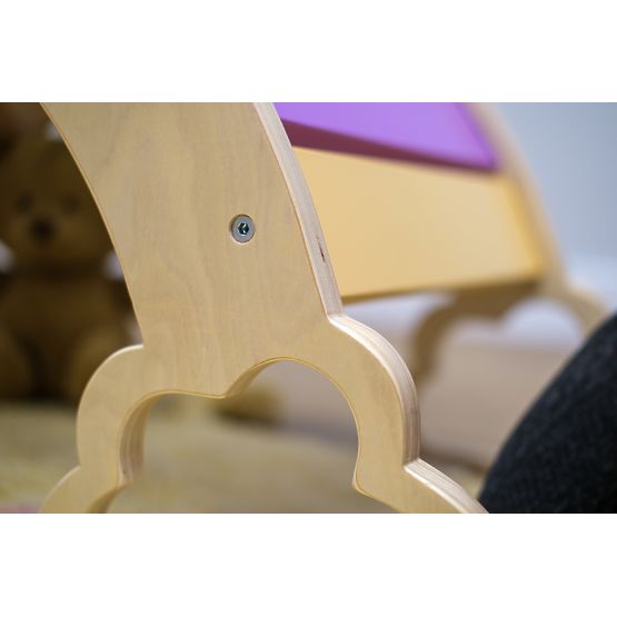Fa montessori hinta - szivárvány