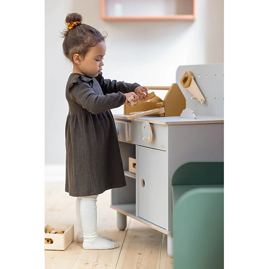 Fa műhely Nordic - szürke