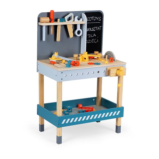 Fa műhely szerszámokkal - 47 db ECOTOYS