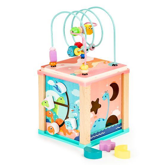 Fa oktatási kocka, mula válogató ECOTOYS