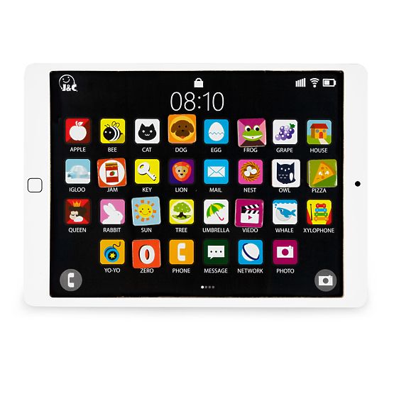 Fa oktatási tablet mágneses tábla krétás ECOTOYS