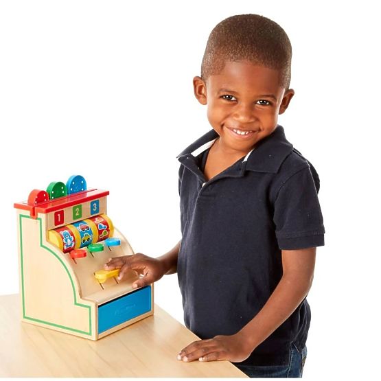 Fa pénztárgép 123 Melissa & Doug