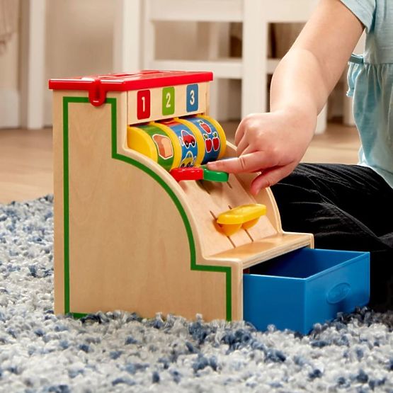 Fa pénztárgép 123 Melissa & Doug