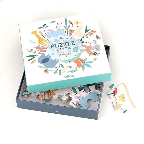 Fa puzzle - világ