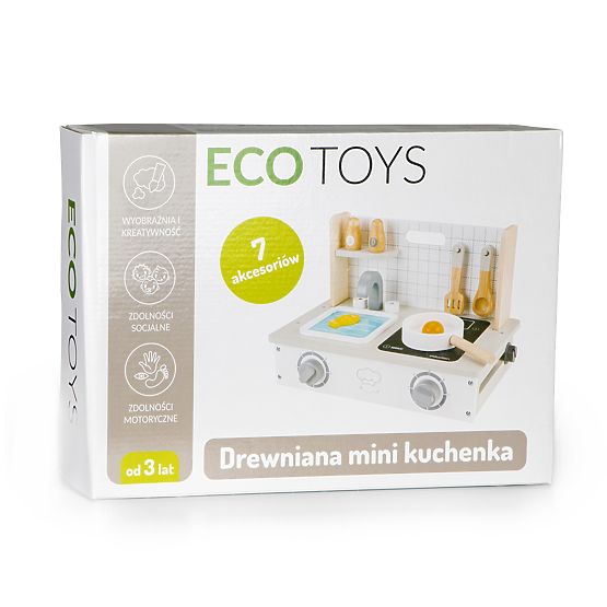Fából készült mini konyha