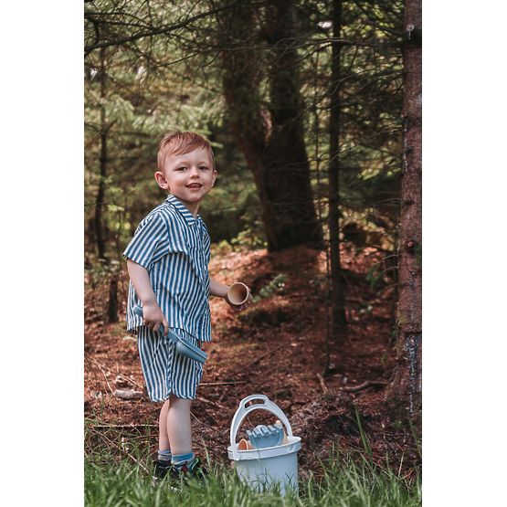 Fagylaltos homokozó készlet - kék