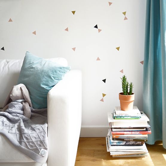 Faldekoráció DEKORNIK - háromszögek