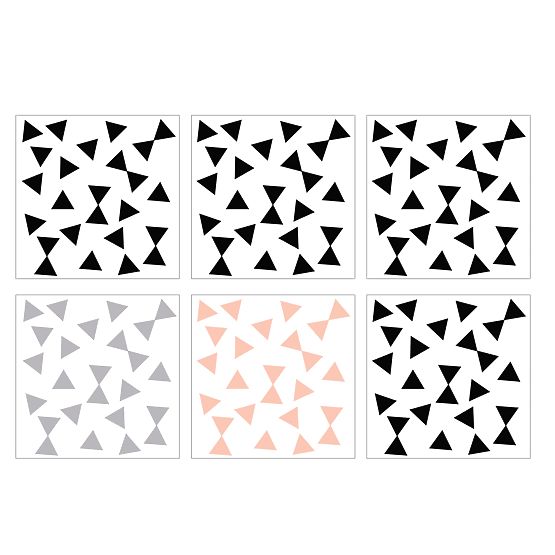 Faldekoráció DEKORNIK - háromszögek