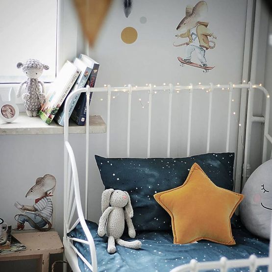 Faldekoráció DEKORNIK Little Mouse Street