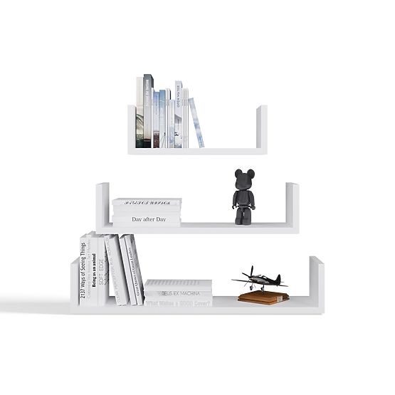 Fali Függőpolc MOBI 3P FEHÉR