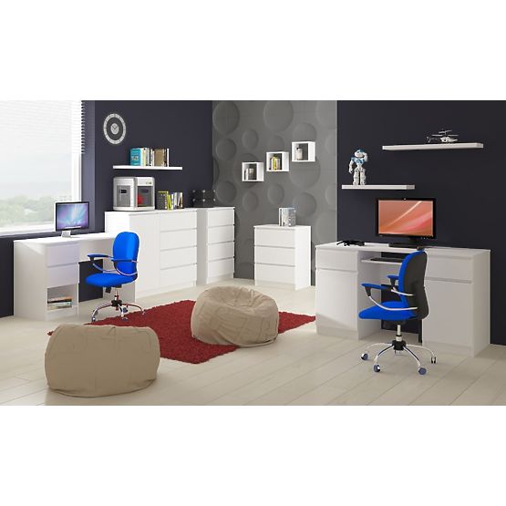 FALI POLC K 25x25cm 3 DB-OS KÉSZLET FEHÉR