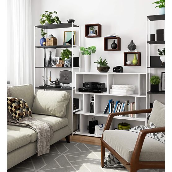 FALI POLC K 25x25cm 3db-os KÉSZLET WENGE