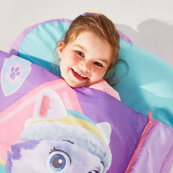 Felfújható gyermek ágy 2v1 Paw Patrol - Skye és Everest