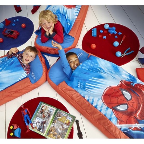 Felfújható gyermekágy 2in1 - Spider-Man
