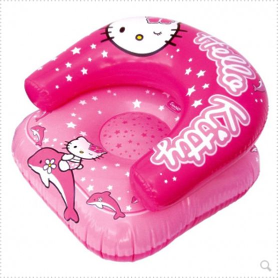 Felfújható szék vízbe Hello Kitty