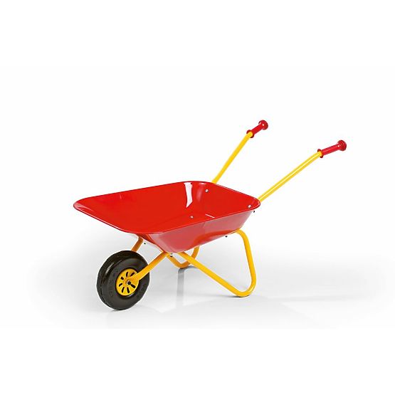 Fém talicska - piros rollytoys