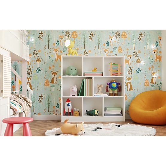 Fiesta 8P FEHÉR Polc