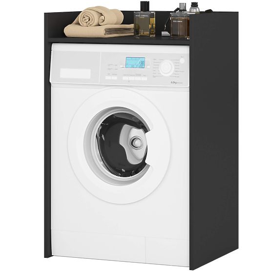 FIN MOSÓGÉP SZEKRÉNY FEKETE