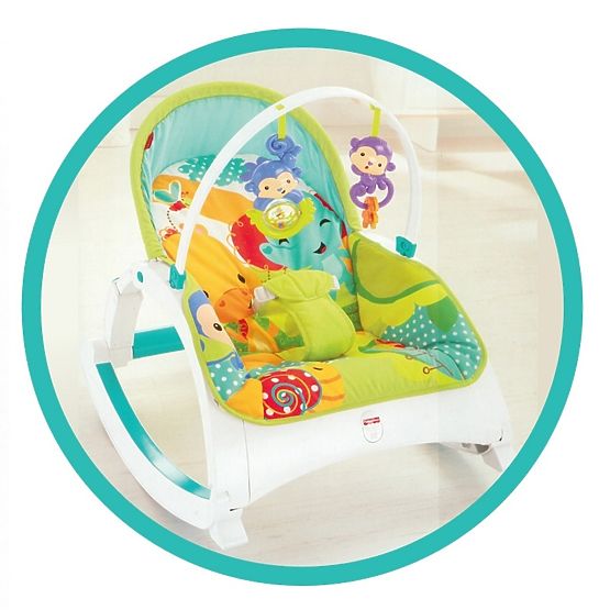 Fisher Price 3 az egyben pihenőszék - Rainforest