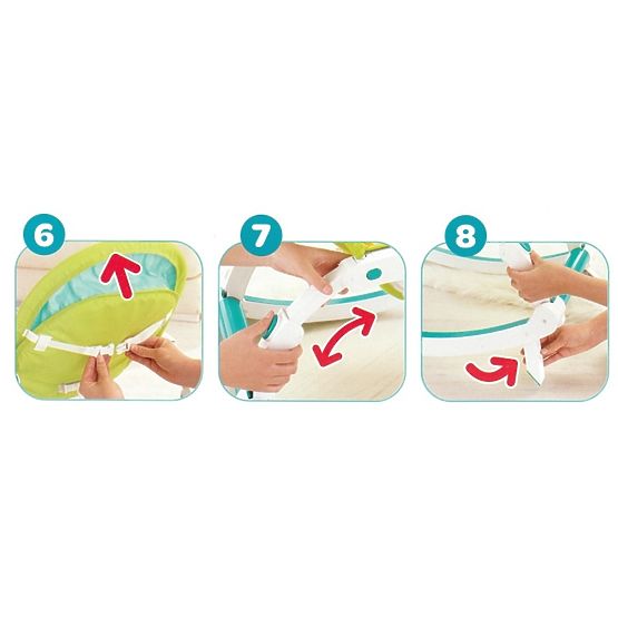 Fisher Price 3 az egyben pihenőszék - Rainforest