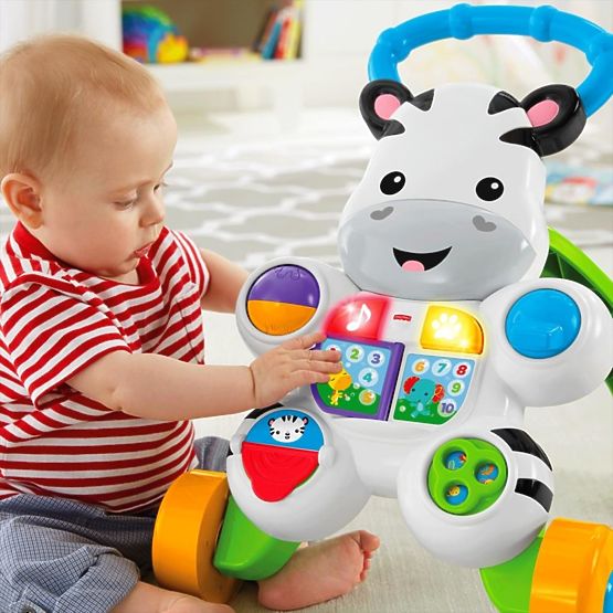 Fisher Price - aktív járássegítő - Zebra