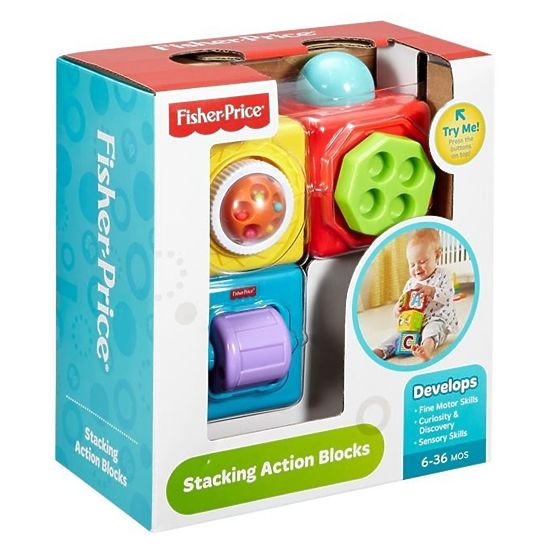 Fisher Price - fejlesztő kockák