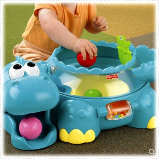 Fisher Price - Go Baby Go - zenélő dínó