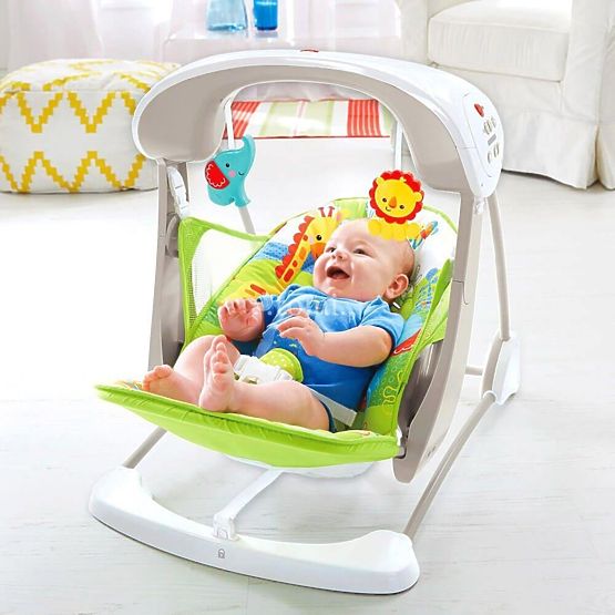 Fisher Price hintaszék és pihenőszék Rainforest