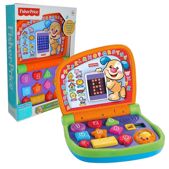 Fisher Price kétnyelvű világító notebook tok