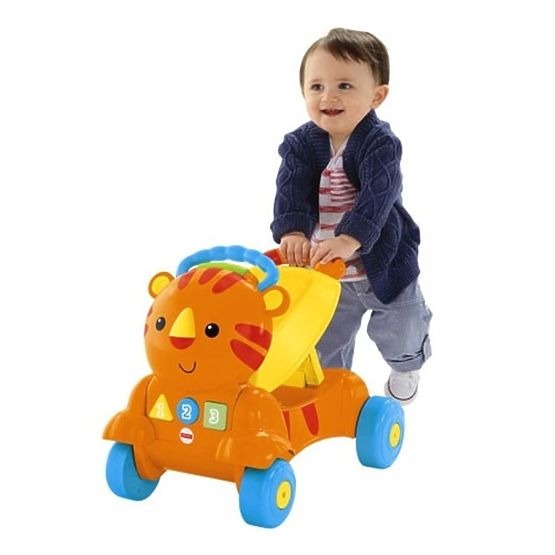 Fisher Price lábbal hajtós jármű 2 az egyben - tigris