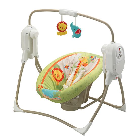 Fisher Price mini bölcső és hinta