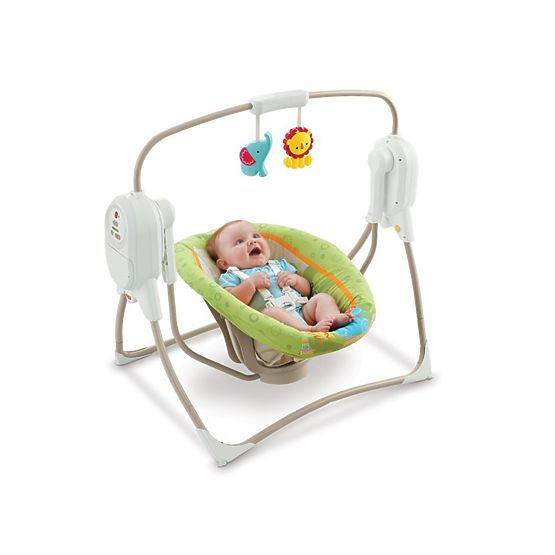 Fisher Price mini bölcső és hinta