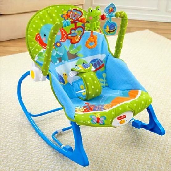 Fisher Price pihenőszék 2 az egyben dallamokkal