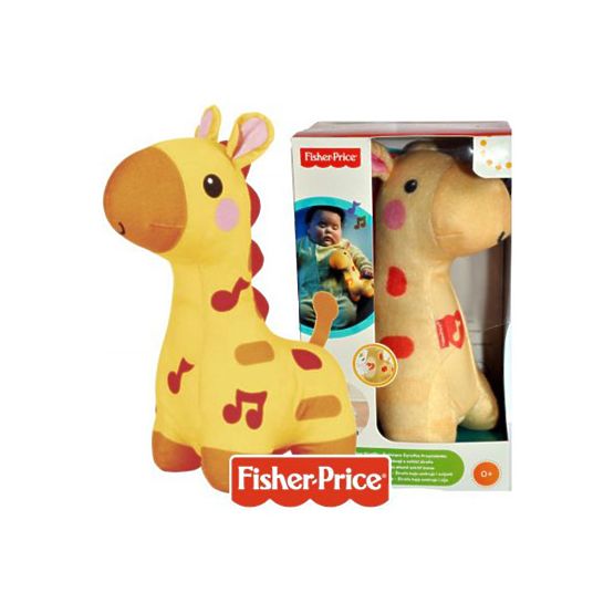 Fisher Price - plüss szudipajti - zsiráf