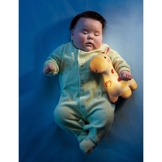 Fisher Price - plüss szudipajti - zsiráf