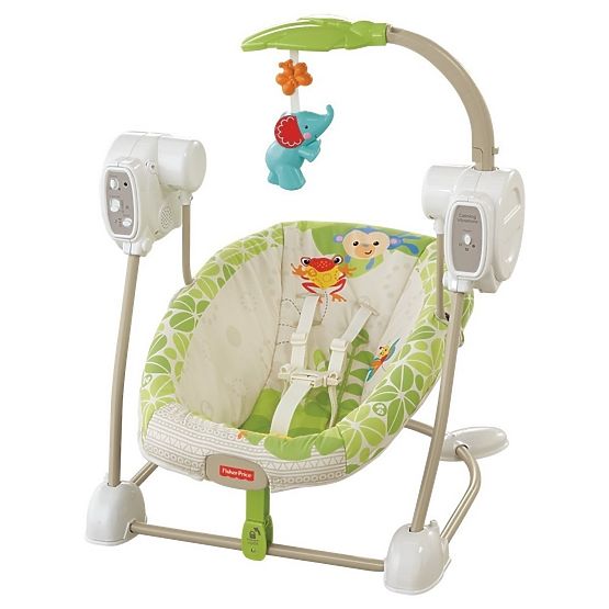 Fisher Price Rainforest hintaszék és pihenőszék egyben