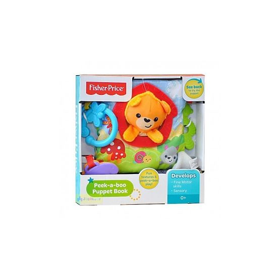 Fisher Price textil könyv állatkákkal