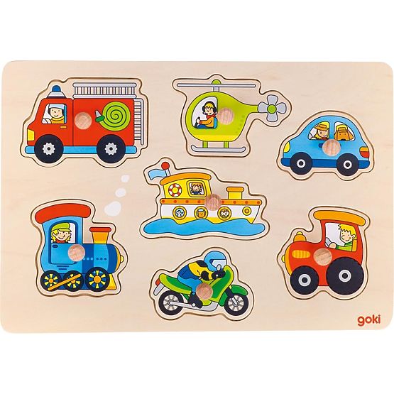 Fogantyús puzzle közlekedés