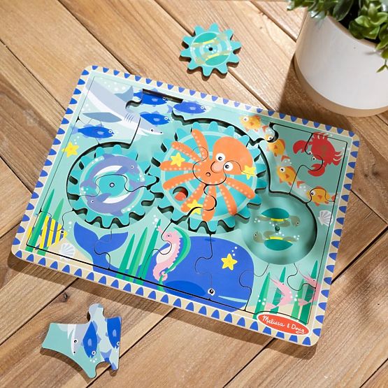 Fogaskerekes puzzle Víz alatti világ