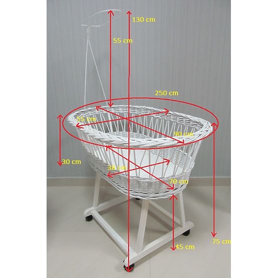 Fonott Teddy babaágy – természetes szín bézs kiegészítőkkel