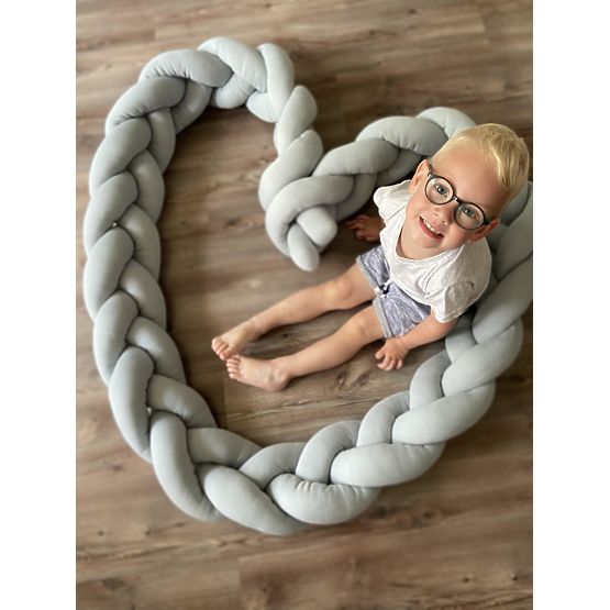 Fonóvédő 360 cm - szürke