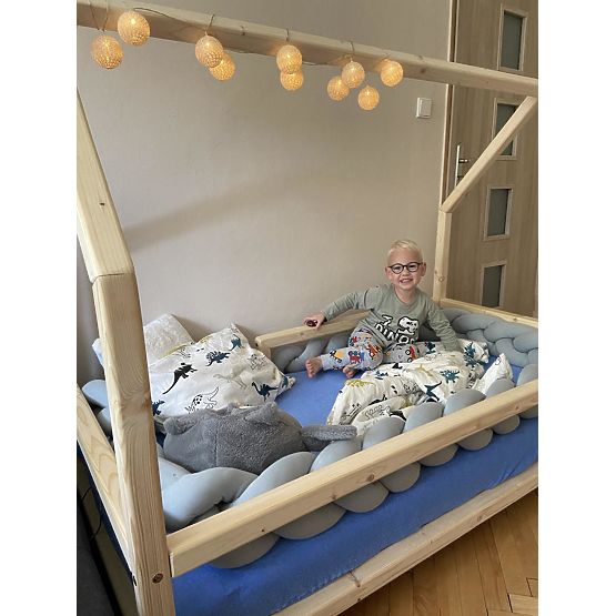 Fonóvédő 360 cm - szürke