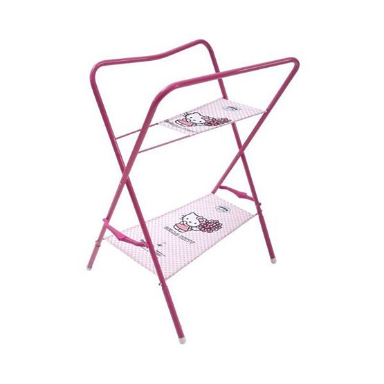 Formatervezett kádállvány - Hello Kitty - rózsaszín