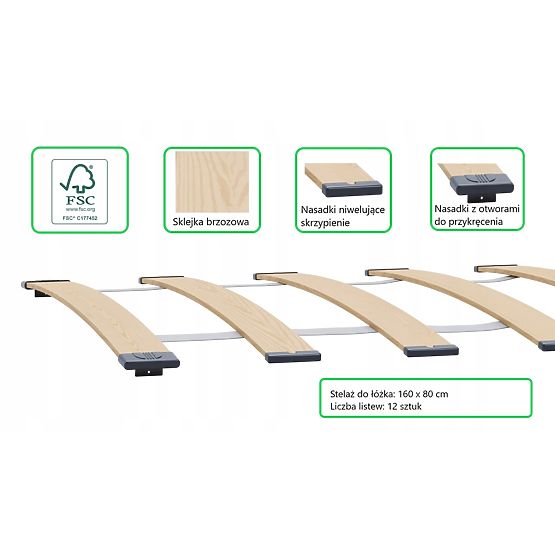 Formula gyerekágy piros 160x80 cm