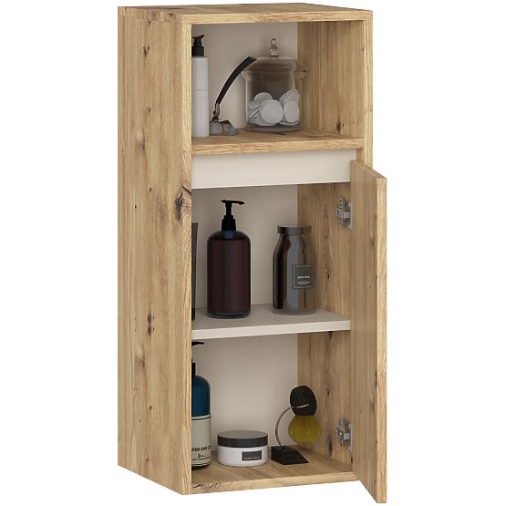 FÜGGŐ FÜRDŐSZOBAI SZEKRÉNY VAMI W35 1D 1W ARTISAN TÖLGY / KASMÍR