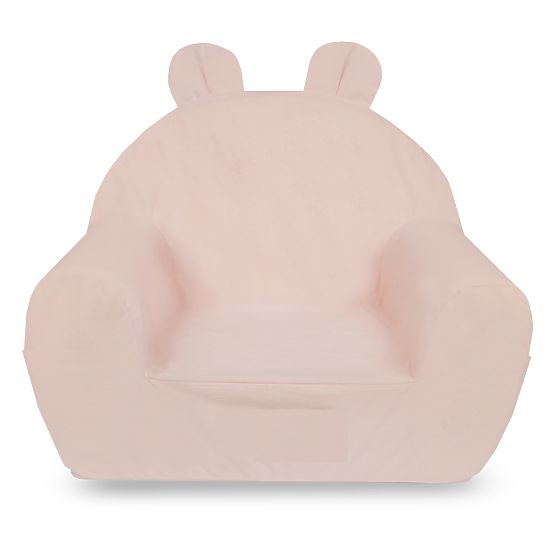 Gyerek fotel fülekkel - rózsaszín