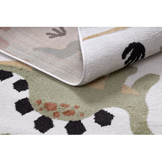 FUN Dino gyerekszőnyeg, krém dinoszauruszok