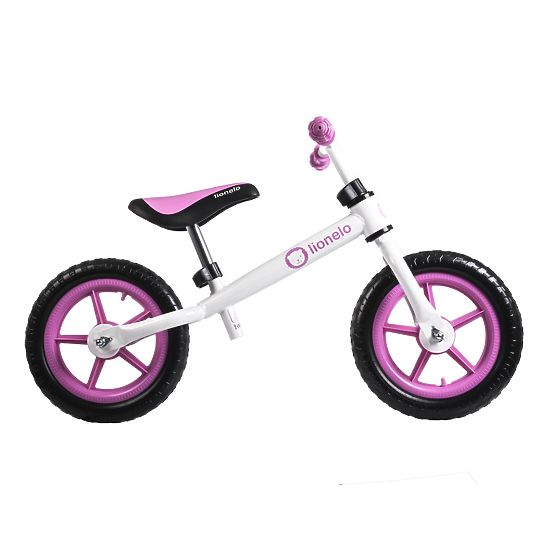Futóbicikli LIONELO Fin Plus - fehér