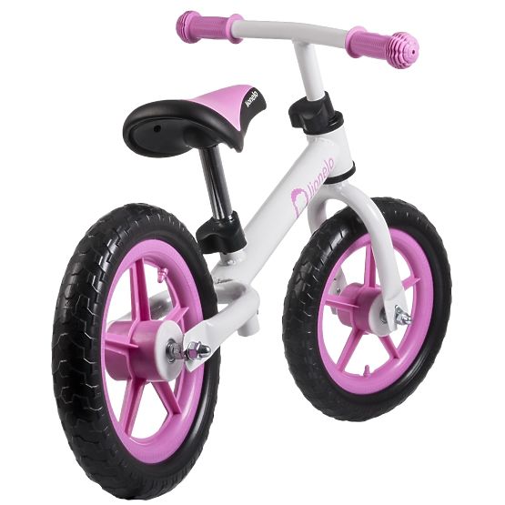 Futóbicikli LIONELO Fin Plus - fehér